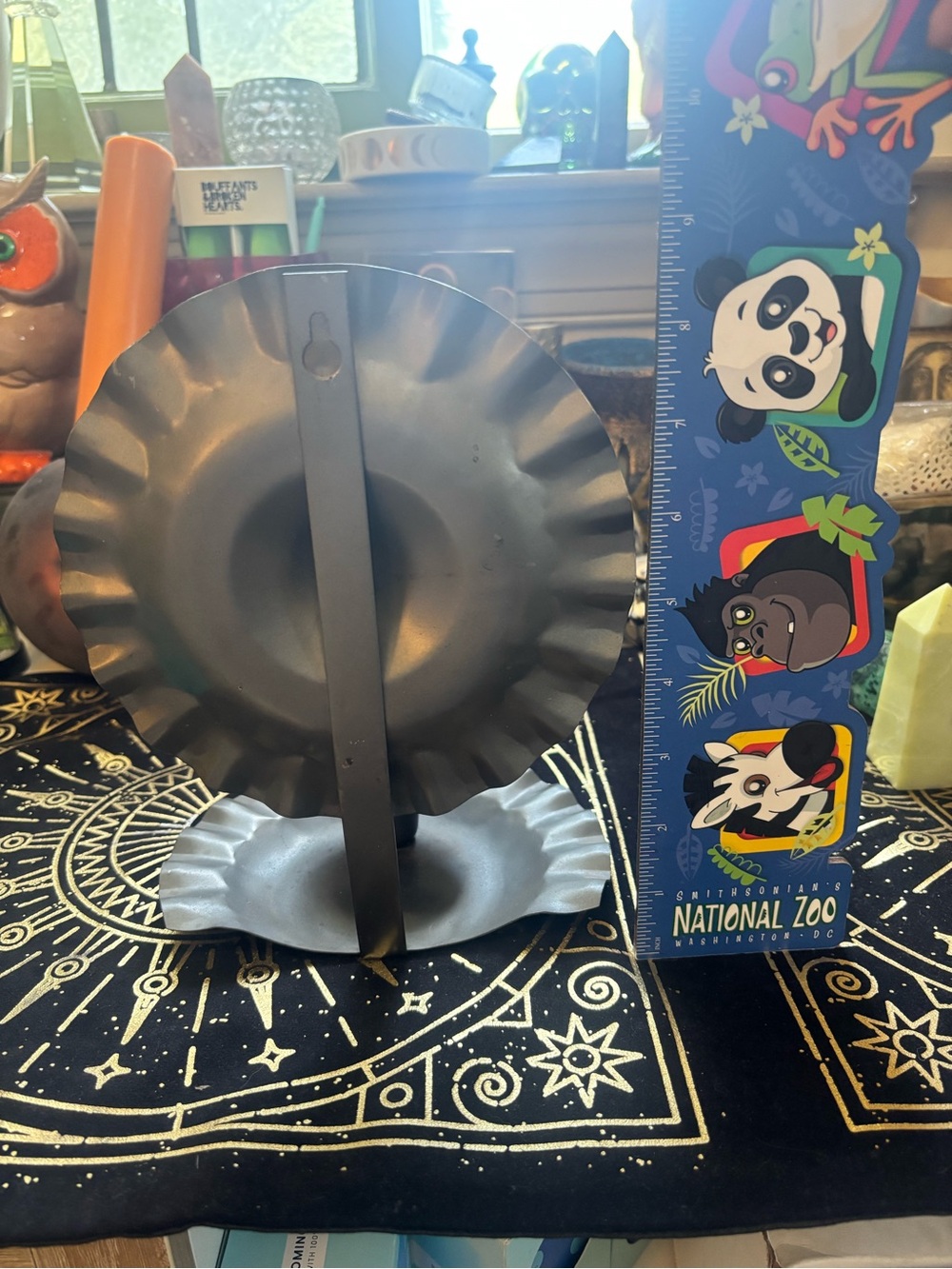 VINTAGE LENOX AMERICANA COLLECTION CANDLE MIRROR & WALL SCONCE! CREEPY! - Picture 11 of 13